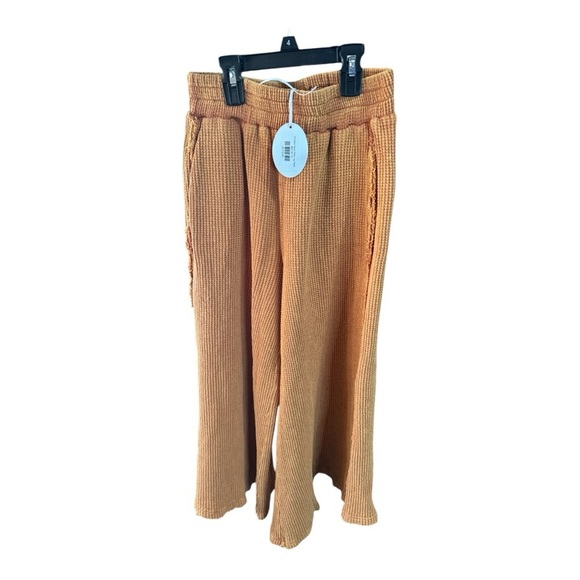 Pumpkin spice wide leg pants. - Picture 5 of 5